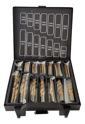 Juego De Brocas Para Madera  Metal 99 Piezas